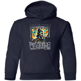 Filipino Warrior Distressed Youth Pullover Hoodie